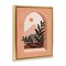 Stupell Industries Terracotta Boho Window Framed Floater Canvas Wall Art Design by Nataly White